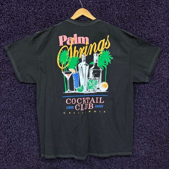 Palm Springs Cocktail Club Luxury Lounge Oversize T-Shirt XL - Picture 1 of 5